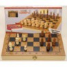 i5-50 Шахи 3 в 1 дерево (29,5 х 29,5 см)